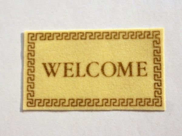 画像1: マット　'Welcome' ウェルカム (1)