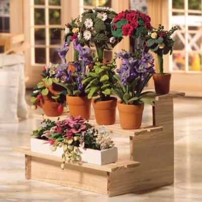 画像1: ディスプレー棚  3段