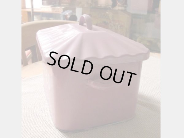 画像2: ホウロウ ケーキ入れ (2)