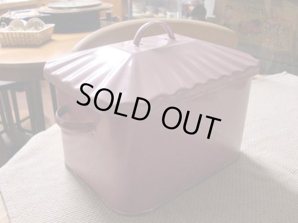 画像3: ホウロウ ケーキ入れ (3)