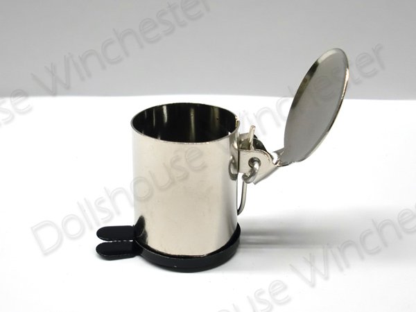 画像4: ペダル・ゴミ箱(ステンレス） (4)