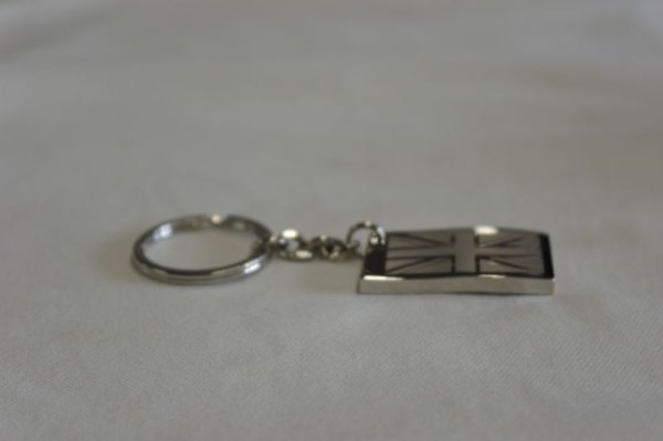 画像4: キーホルダー　ユニオンジャック 　クローム (4)