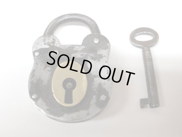 画像3: パドロック　キー付き (3)