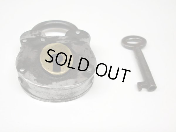 画像2: パドロック　キー付き (2)