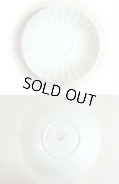 画像5: スージークーパー(Susie Cooper)　フラワーシェイプ　トリオ2客＋シュガーボール＋ケーキプレート (5)