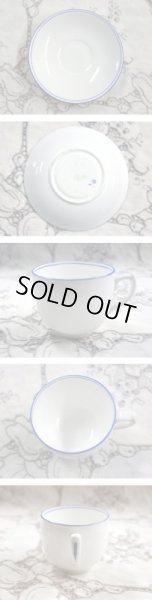 画像2: シェリー　トリオ2客＋シュガーボール＋ジャグ＋ケーキ皿＋ソーサー（小）２枚 (2)