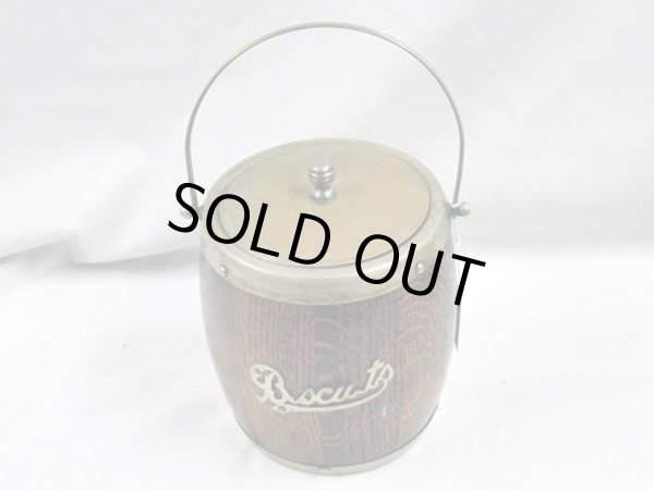 画像2: ビスケット　バレル（樽型容器） (2)