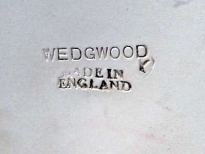 画像2: ウェッジウッド（Wedgewood)　スタンドランプ　1灯　シェード付き