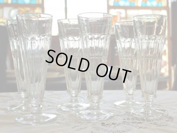 画像2: クリア　パフェガラス　6個セット (2)