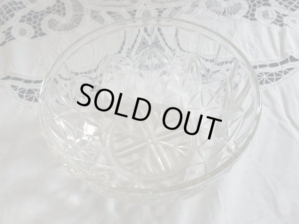 画像3: ビンテージ　カットガラス　フルーツボウル (3)