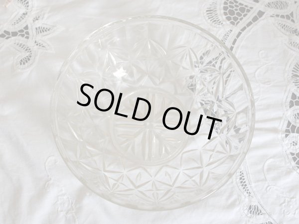 画像4: ビンテージ　カットガラス　フルーツボウル (4)