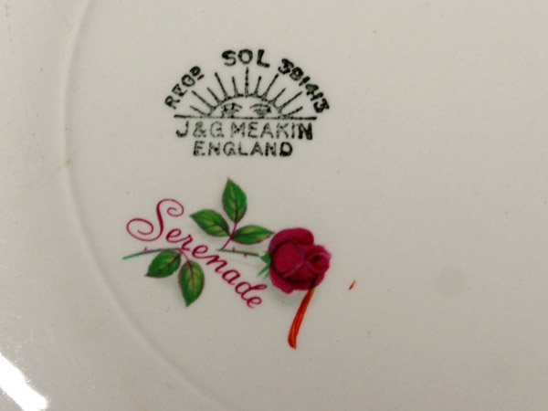 画像3: プレート J&G MEAKIN(ミーキン) ”セレナーデ”Serenade Sol (3)
