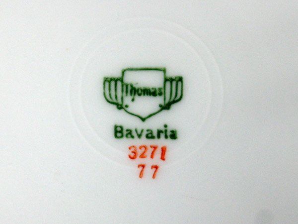 画像2: プレート　THOMAS BAVARIA　ブドウ (2)