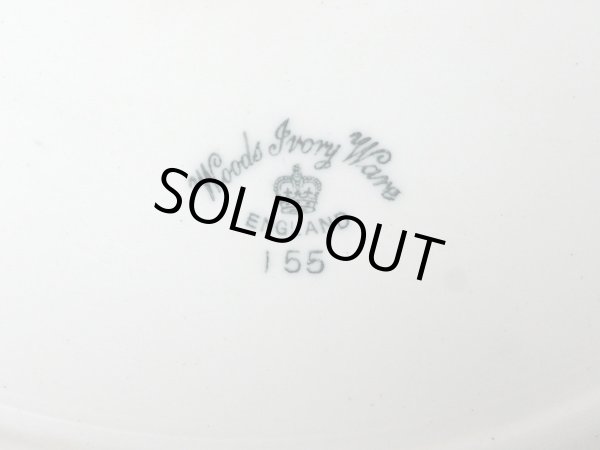 画像2: オーバルプレート WOODS IVORY WARE (2)