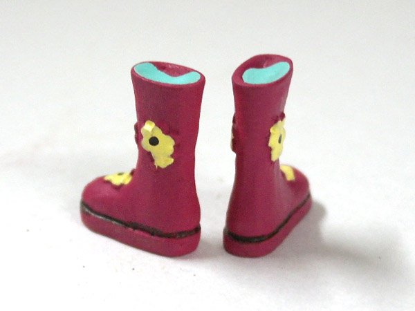 画像4: 長靴　フラワー・ピンク (4)