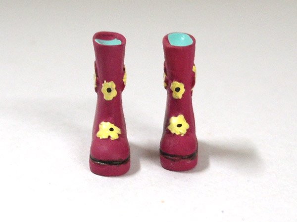 画像5: 長靴　フラワー・ピンク (5)