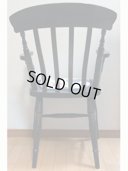 画像5: パブ　アームチェア　　ローラアシュレイ（LAURA　ASHLEY）の生地で張替え (5)