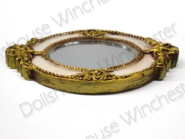 画像5: オーバル　ミラー　オーナメント (5)