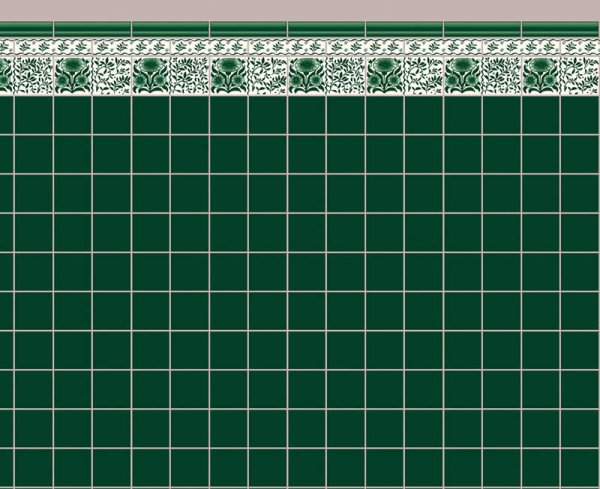 1/12サイズのドールハウス用ミニチュア壁紙　42cm x 60cmです