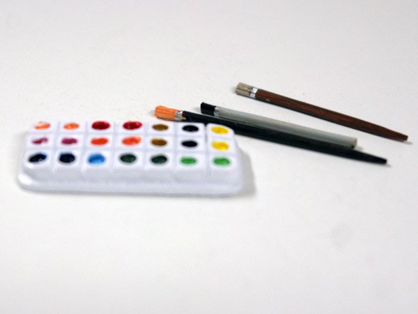 画像3: アーティスト　絵の具＆ブラシ (3)