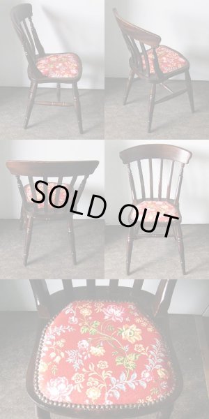 画像2: チェアー　ローラアシュレイ（LAURA　ASHLEY）の生地で張替え (2)