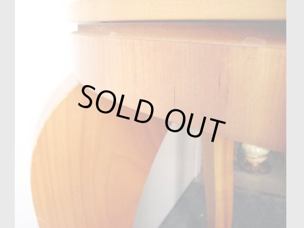 画像5: コーヒーテーブル(丸）　ミッドセンチュリー (5)