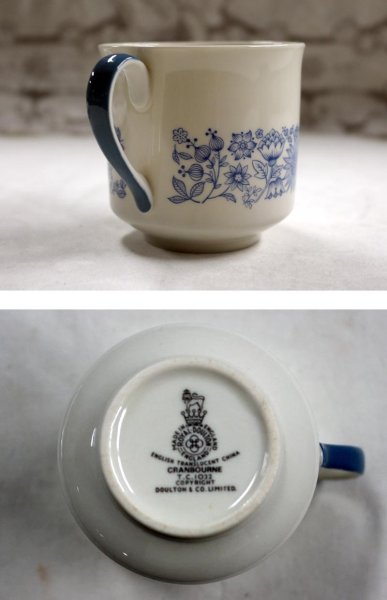 画像5: ロイヤルドルトン(Royal Doulton) cranboune トリオ5客セット  (5)