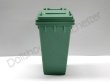 画像1: キャスター付ゴミ箱　グリーン (1)