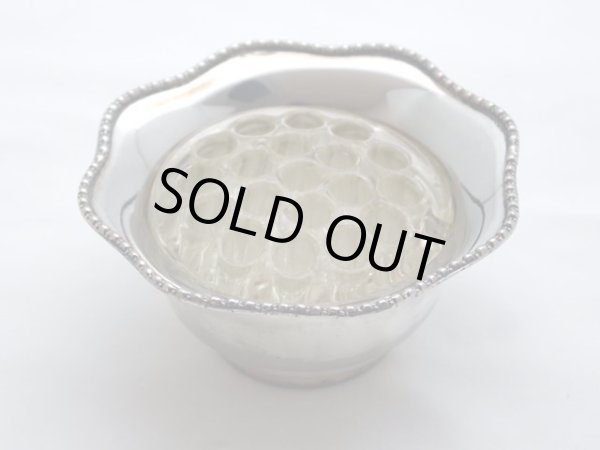 画像2: バーズ（花器）（アレンジメント用）　シルバープレート (2)