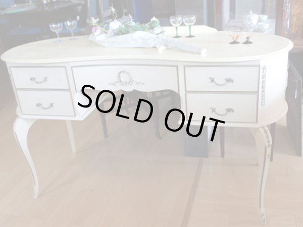画像3: ドレッサーテーブル ホワイト (3)