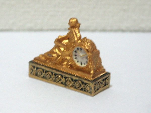 画像3: ゴールド　置時計 (3)