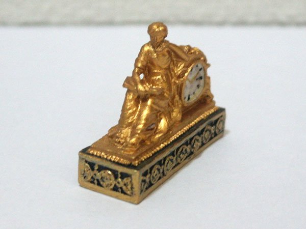 画像4: ゴールド　置時計 (4)