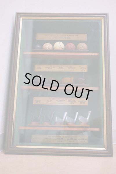 画像2: ゴルフ置物（壁掛け） (2)