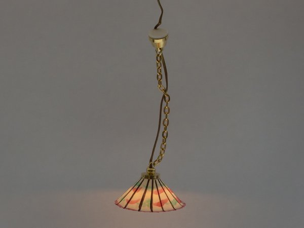 画像7: 照明　天井用　吊り下げ　ピンク＆グリーン (7)