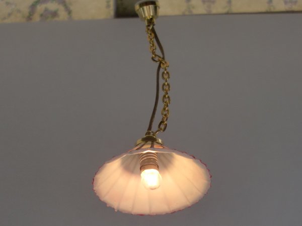 画像9: 照明　天井用　吊り下げ　ピンク＆グリーン (9)