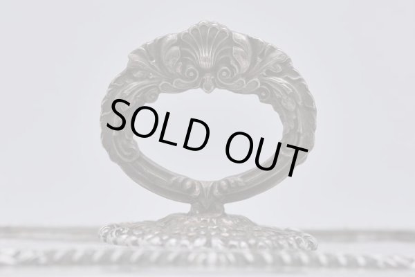 画像2: シルバー　サービング・トレイ/ディッシュ　蓋付 (2)