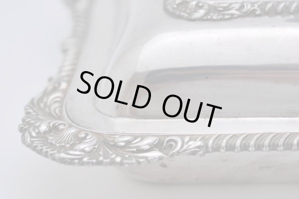 画像3: シルバー　サービング・トレイ/ディッシュ　蓋付 (3)