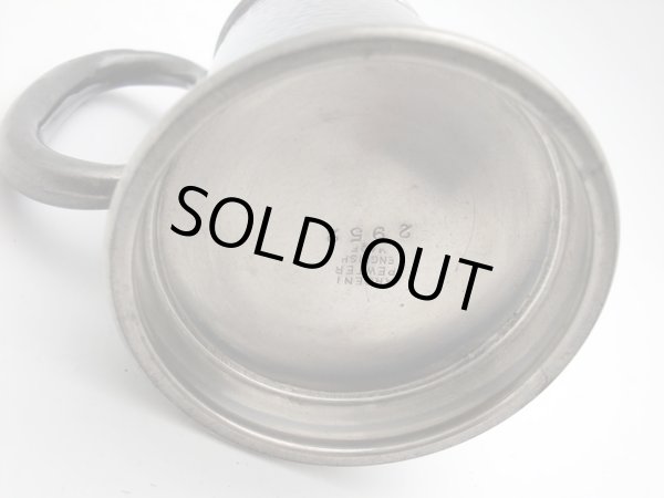 画像4: ピューター　ビアマグ (4)