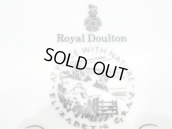 画像4: ロイヤルドルトン（Royal Doulton)　飾り皿　Elizabeth Gray (4)