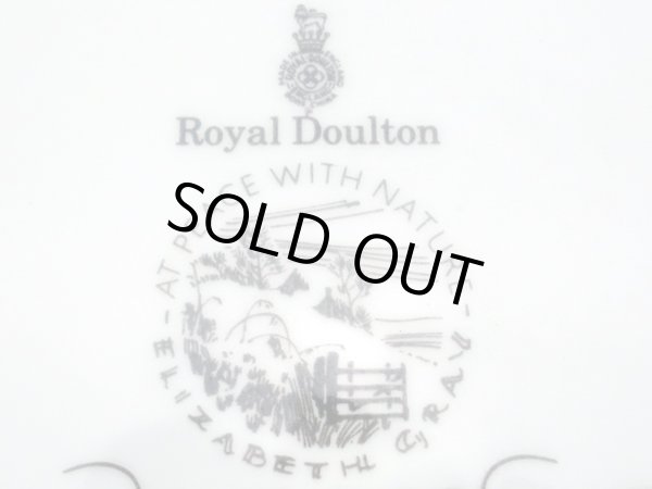 画像4: ロイヤルドルトン（Royal Doulton)　飾り皿　Elizabeth Gray (4)