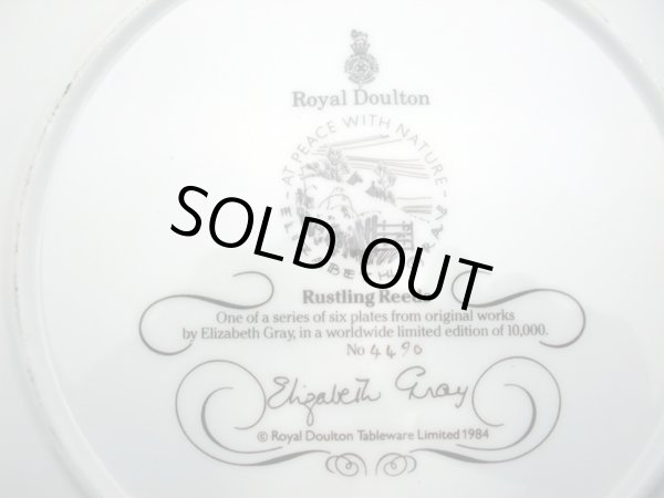 画像3: ロイヤルドルトン（Royal Doulton)　飾り皿　Elizabeth Gray (3)