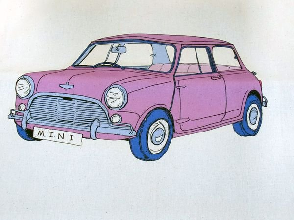 画像2: トートバッグ　ミニ　ピンク (2)