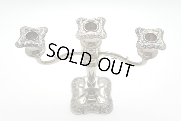 画像2: シルバー　キャンドルスタンド (2)