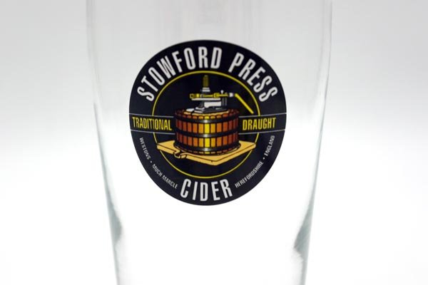 画像2: パイント  グラス  STOWFORD PRESS CIDER  Glass (2)