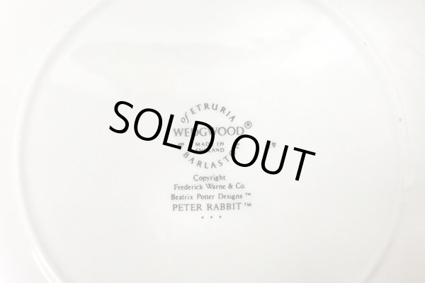 画像3: ウェッジウッド(Wedgewood) イヤープレート ピーターラビット 1988年 (3)