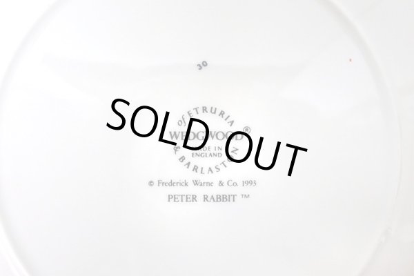 画像3: ウェッジウッド(Wedgewood) イヤープレート ピーターラビット 1993年 (3)
