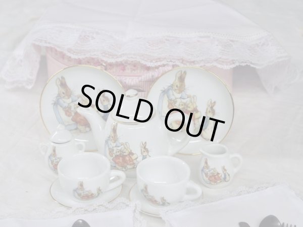 画像5: ピーターラビット　Reutter Porcelain子供用ティセット (5)