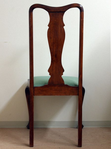 画像5: クイーンアンスタイル チェア (5)