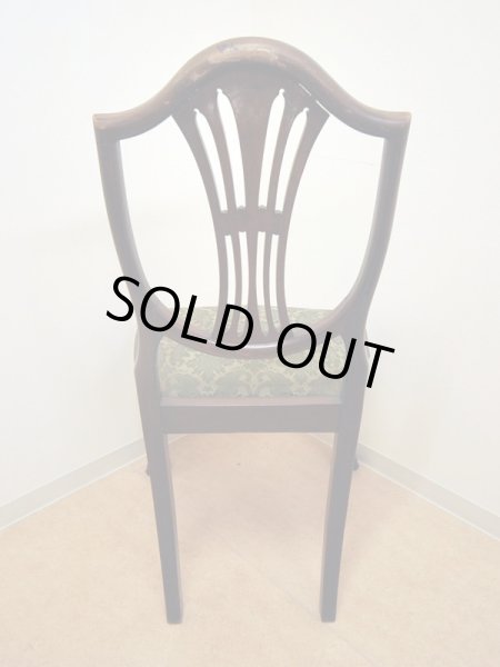 画像3: チッペンデール　シールドバック　 ボール＆クロウ（ball and claw） レッグ　チェア　2脚セット (3)