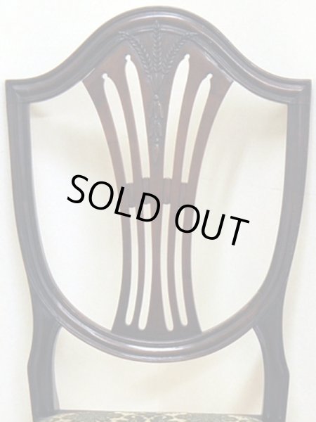 画像5: チッペンデール　シールドバック　 ボール＆クロウ（ball and claw） レッグ　チェア　2脚セット (5)